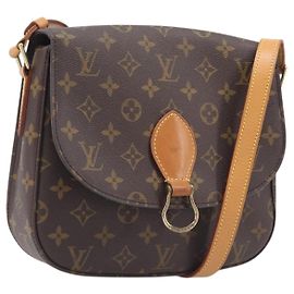 LOUIS VUITTON Monogram Saint Cloud GM Shoulder Bag M51242 LV Auth 205353V