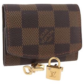 LOUIS VUITTON Boutons de Manchette Cadena Eclair Cuffs Ag925 M64601 Auth 206939
