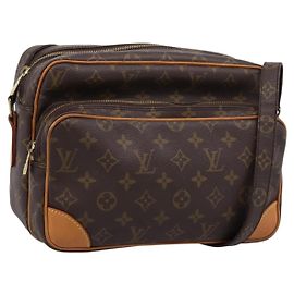 LOUIS VUITTON Monogram Nile Shoulder Bag M45244 LV Auth 205047V
