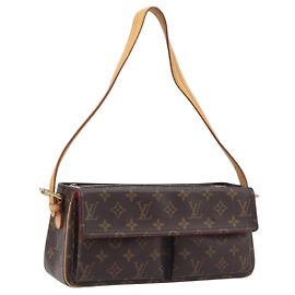 LOUIS VUITTON Sac à épaule Monogram Viva Cite MM M51164 LV Auth BA16037A