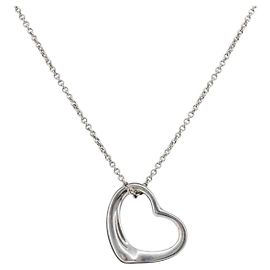 Collana Tiffany & Co. Open Heart Ag925 Silver Auth 205493M