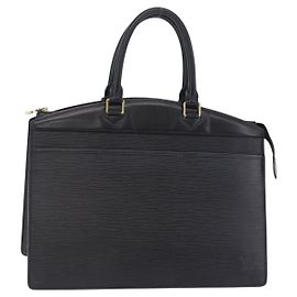 Bolso de mano LOUIS VUITTON Epi Riviera Negro M48182 LV Auth ka6519