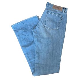Calvin Klein Damen Flare Jeans Hellblau Stretch-Denim W30