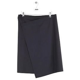 Falda de lana negra Jean Paul Gaultier