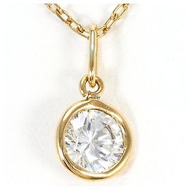 Autre Marque Halskette aus 18K Gelbgold mit Cubic Zirconia