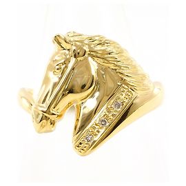 Autre Marque Anillo alianza en oro amarillo 18K con diamante
