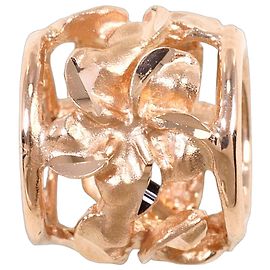Autre Marque Collana con pendente in oro rosa 14K