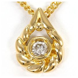Autre Marque Colar de Ouro Amarelo 18K e Diamantes