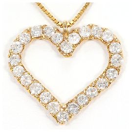 Autre Marque Colar em ouro rosa 18K com diamante