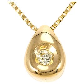 Autre Marque 18K Yellow Gold Necklace with Diamond
