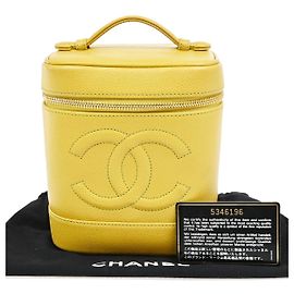 Neceser Chanel Vintage Timeless Caviar Tall