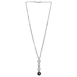 Cartier Himalia White Gold Diamond and Pearl Necklace