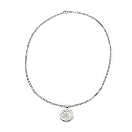 Chopard Happy Diamonds Collar Copo de Nieve Oro Blanco 750/18K Full Set
