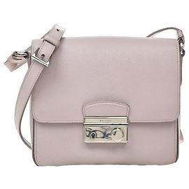 Prada Sound Flap Embroidered Saffiano Medium
