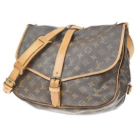Louis Vuitton Saumur Monogram Canvas 35