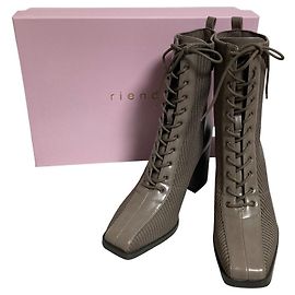 Autre Marque rienda Lace Up Knit Boots