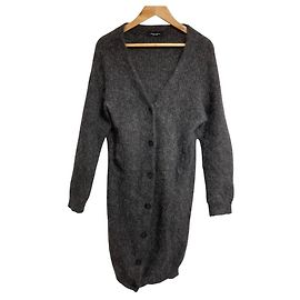 Autre Marque Cardigan lungo in maglia Roberto Collina