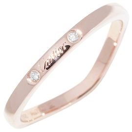 Cartier Ballerine Au750 Diamond Ring Size 53
