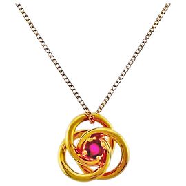 Autre Marque Tiffany & Co. Triple Circle Halskette