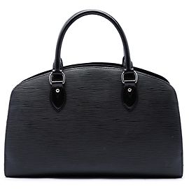 Louis Vuitton Black Epi Pont Neuf PM