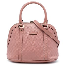 Gucci Pink Mini Microguccissima Dome Satchel