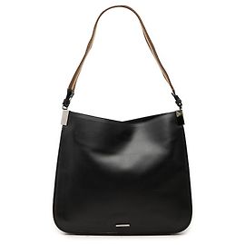 Borsa a tracolla Gucci in pelle di vitello nera con Web