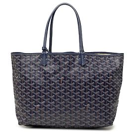 Goyard Blue Goyardine Saint Louis PM