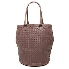 Borsa a secchiello Bottega Veneta in Nappa Intrecciato viola
