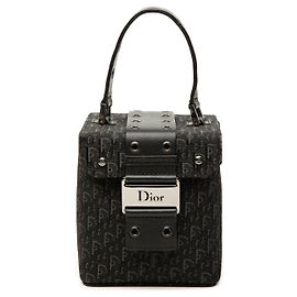 Borsa Vanity Diorissimo Trotter Canvas Street Chic Nera Dior