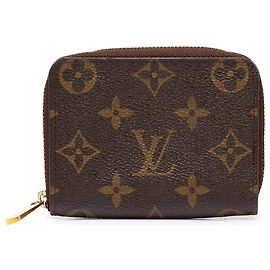 Porta-moedas Zippy Monogram Brown Louis Vuitton