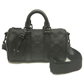 Louis Vuitton Monogram Taurillon Keepall Bandoulière 25 Handtasche