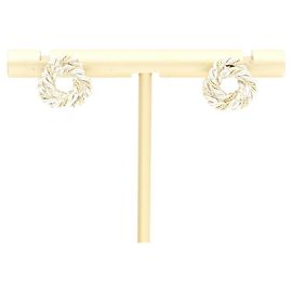 Autre Marque Pendientes de botón Tiffany & Co. Twist Rope