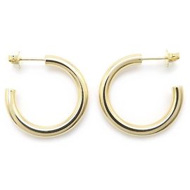 Autre Marque Boucles d'oreilles créoles Tiffany en or jaune 18K