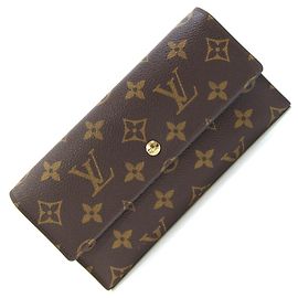 Cartera larga Louis Vuitton Monogram Tri-fold