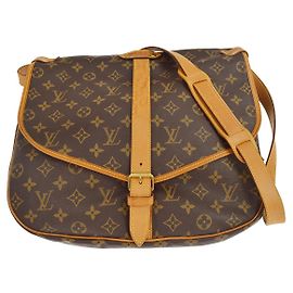 Louis Vuitton Saumur Monogram Canvas 35