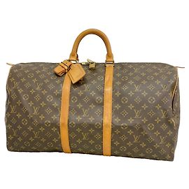 Sac Louis Vuitton Boston Monogram Keepall 55