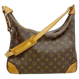Bolsa de Ombro Louis Vuitton Monogram Boulogne 35