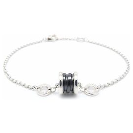 Bulgari Bracciale con ciondolo Bvlgari B.zero1 in argento