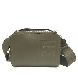 Bolsa Tiracolo Camera Bag Loewe em Khaki