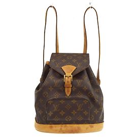 Louis Vuitton Vintage Montsouris Monogram Canvas MM