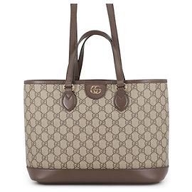 Borsa Tote Piccola in Pelle Gucci Ophidia GG Supreme