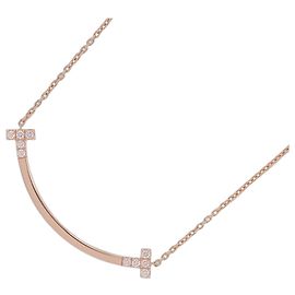 Autre Marque Tiffany & Co. T Smile Pendant Necklace