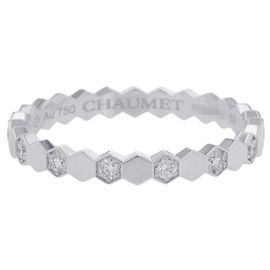 Anel Chaumet Bee de em ouro branco 18K