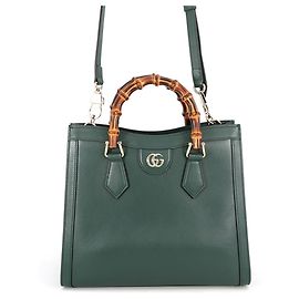 Bolso de mano mediano Gucci Diana Bamboo Tote