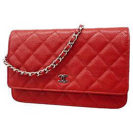 Chanel Matelassé Schultertaschen-Portemonnaie