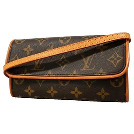 Borsa a tracolla Louis Vuitton Monogram Pochette Twin PM