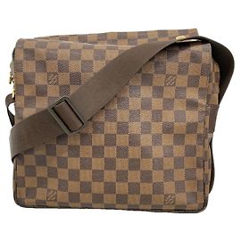 Louis Vuitton Damier Naviglio Schultertasche N45255 Eben