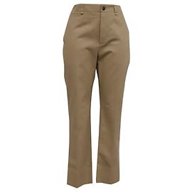Autre Marque Pantaloni a gamba dritta Saint Laurent in cotone beige