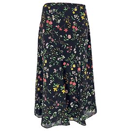 Jupe midi Altuzarra Caroline à imprimé floral en soie multicolore