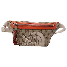 Bolsa de cintura Gucci x The North Face GG em lona multicolorida